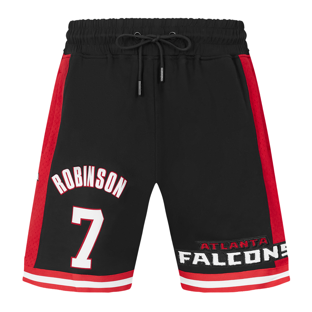 NFL ATLANTA FALCONS TRIPLE BLACK SATIN JACKET (TRIPLE BLACK)