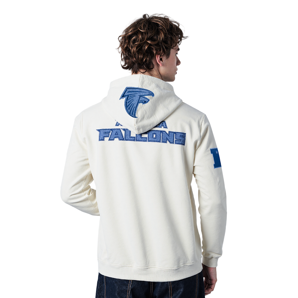NFL ATLANTA FALCONS VARSITY BLUES PO HOODIE (LINEN)