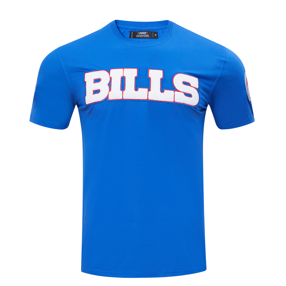NFL BUFFALO BILLS CLASSIC CHENILLE MEN'S TEE (ROYAL BLUE)