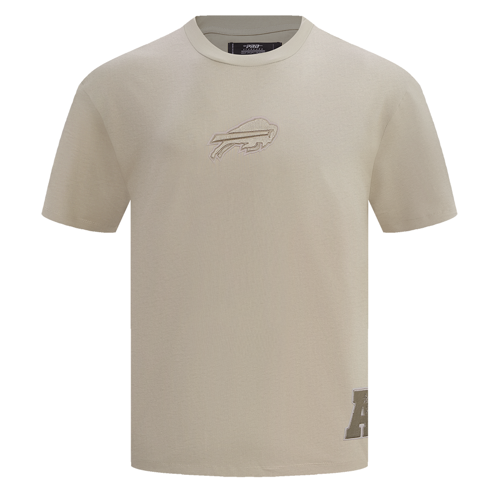 NFL BUFFALO BILLS WINGSPAN MEN'S CJ DROP SHOULDER TEE (TAUPE)