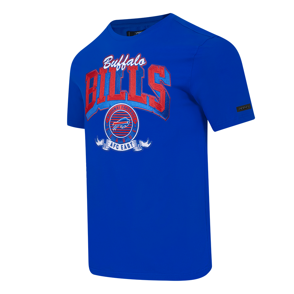 NFL BUFFALO BILLS TEAM BADGE MEN'S SJ TEE (ROYAL BLUE)