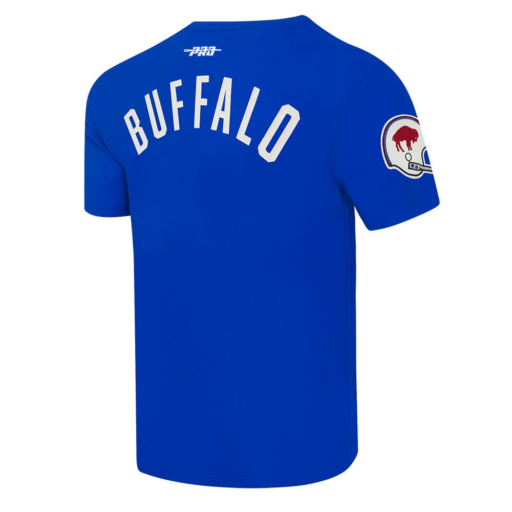 NFL BUFFALO BILLS MODERN ORIGINALS MEN'S SJ TEE (ROYAL BLUE)