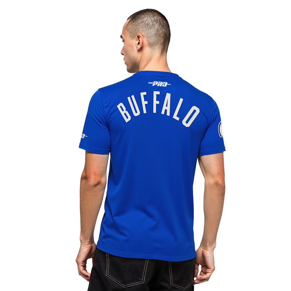 NFL BUFFALO BILLS MODERN ORIGINALS MEN'S SJ TEE (ROYAL BLUE)