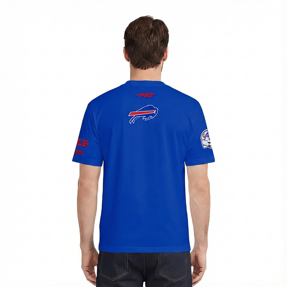 NFL BUFFALO BILLS CITY ARCH MEN'S SJ TEE (ROYAL BLUE)