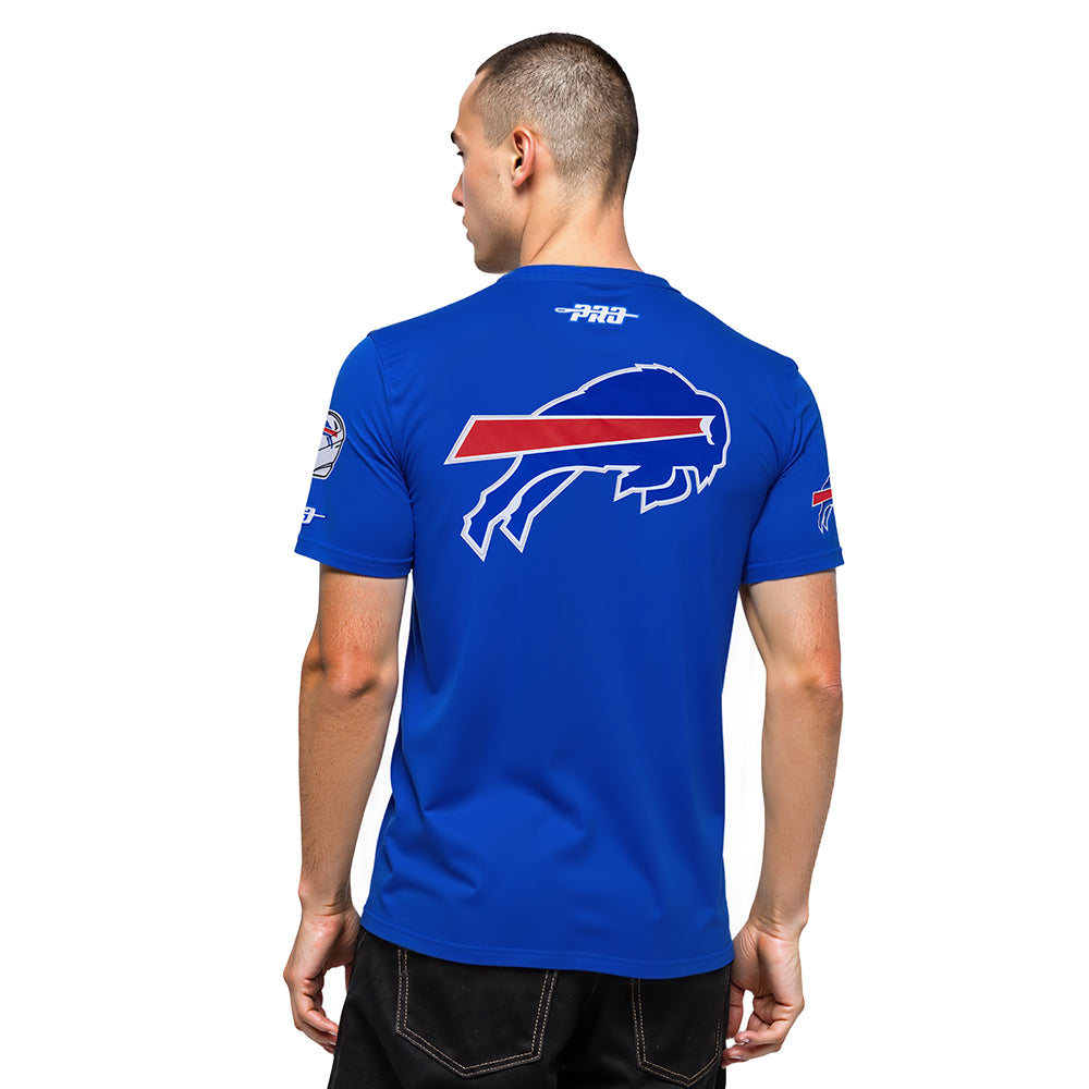 NFL BUFFALO BILLS JOSH ALLEN #17 CLASSIC PNN MEN'S SJ TEE (ROYAL BLUE)