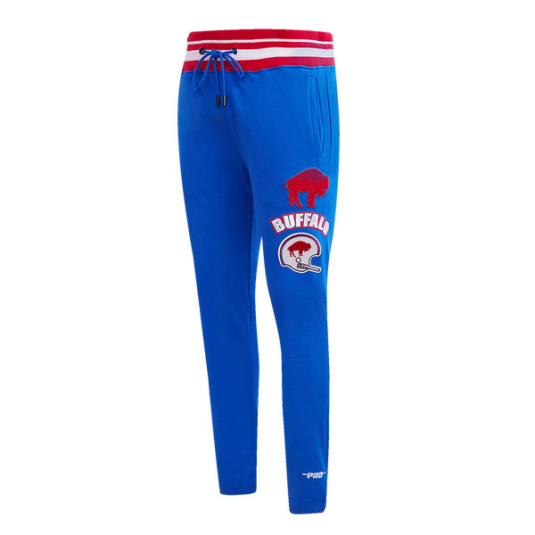 BUFFALO BILLS RETRO CLASSIC FLC CREWNECK (ROYAL BLUE/RED) – Pro Standard