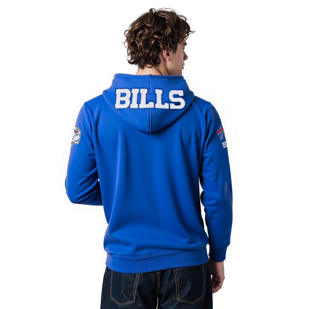 NFL BUFFALO BILLS JOSH ALLEN #17 CLASSIC PNN MEN'S DK PO HOODIE (ROYAL BLUE)