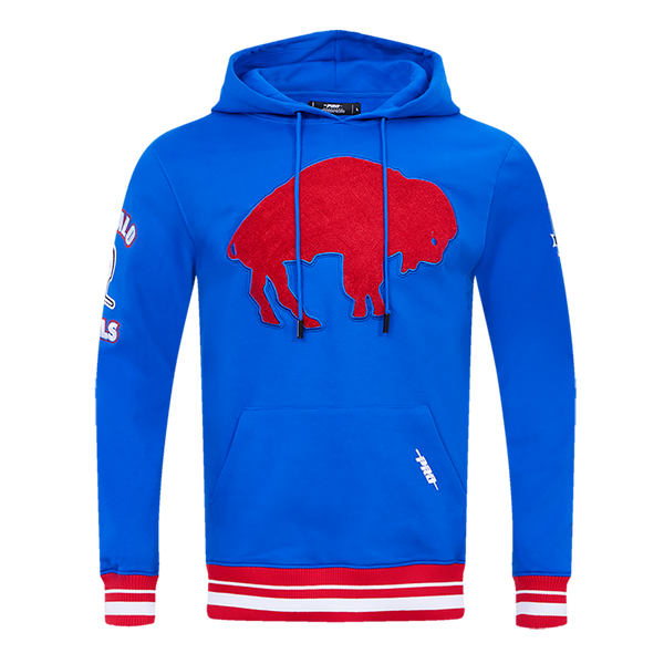 BUFFALO BILLS RETRO CLASSIC FLC PO HOODIE (EGGSHELL/ ROYAL BLUE) – Pro  Standard