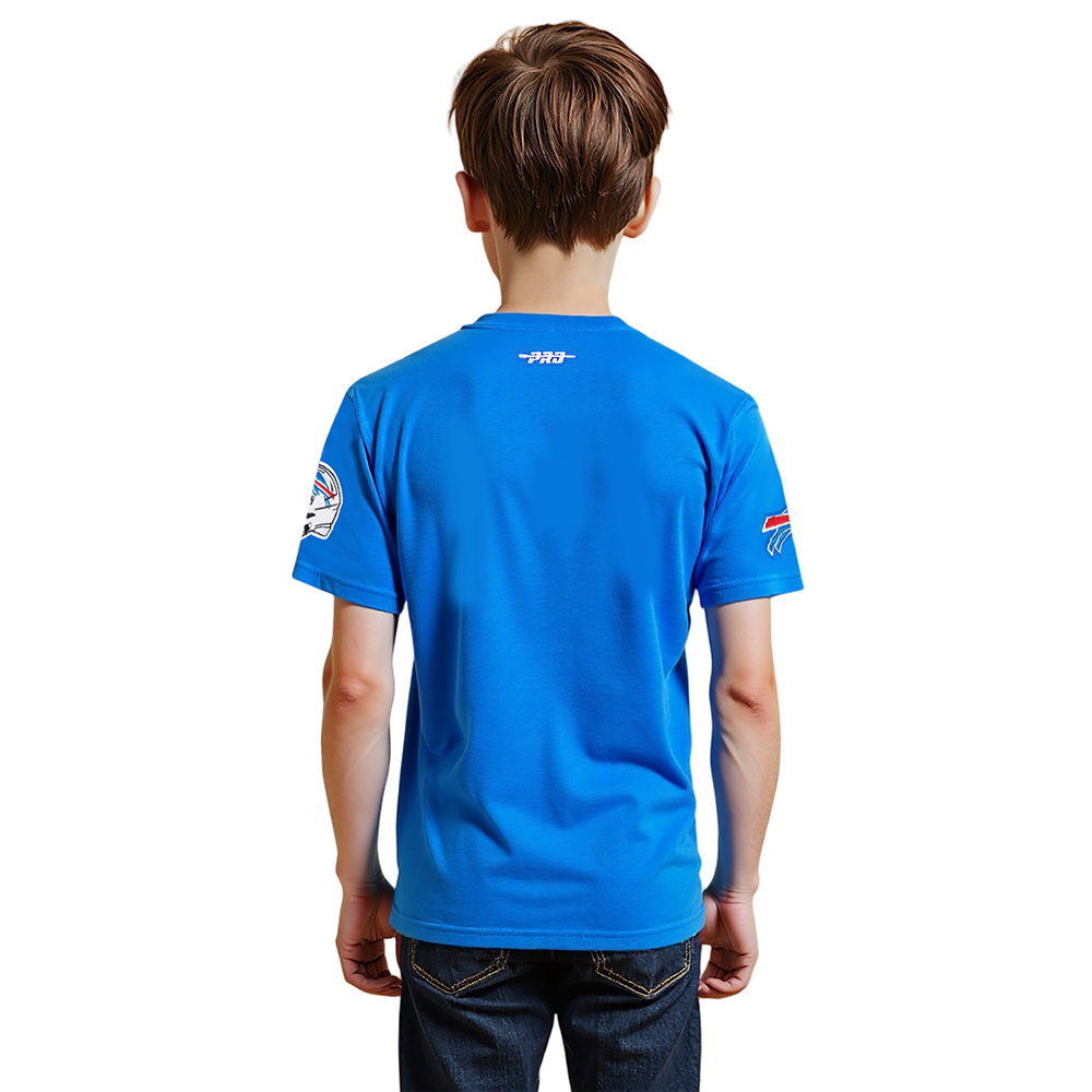 NFL BUFFALO BILLS CLASSIC LITTLE BOYS SHORT SLEEVE TEE (ROYAL BLUE)
