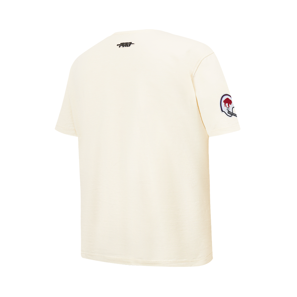 NFL BUFFALO BILLS RETRO CLASSICS LITTLE BOY'S SS TEE (EGGSHELL)