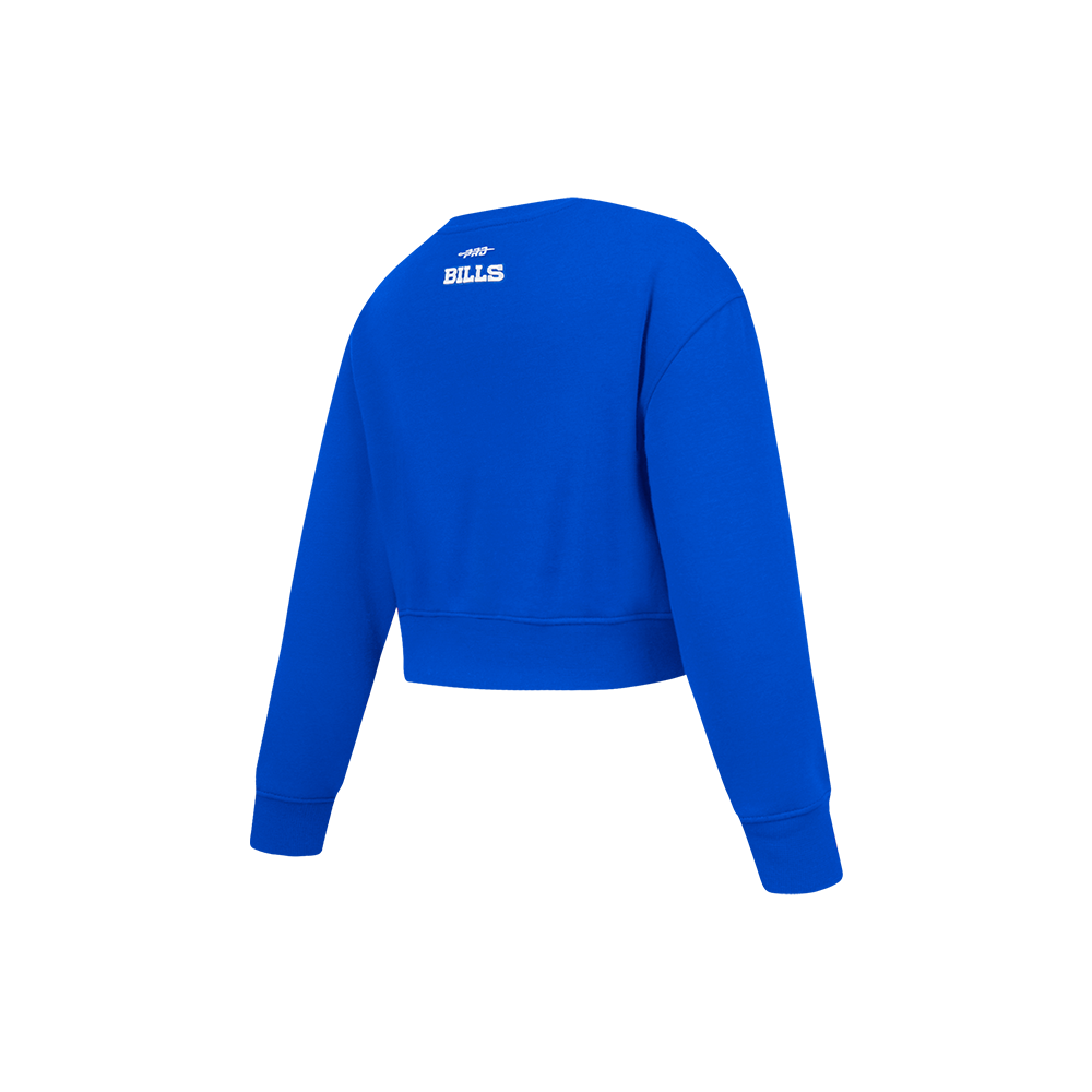 NFL BUFFALO BILLS CLASSIC LITTLE GIRL'S FLC CREWNECK (ROYAL BLUE)