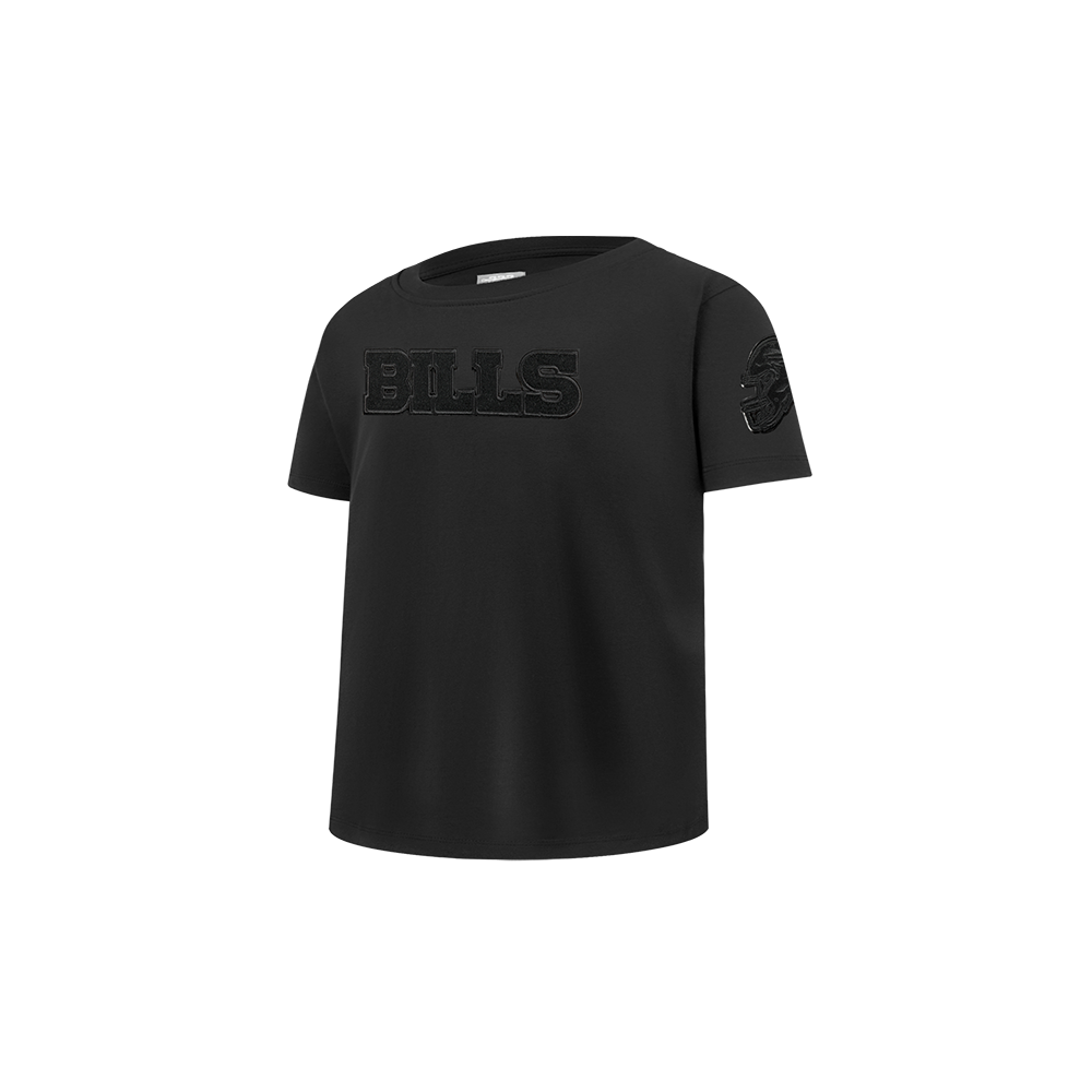 NFL BUFFALO BILLS TRIPLE BLACK TODDLER BOYS SHORT SLEEVE TEE (BLACK)