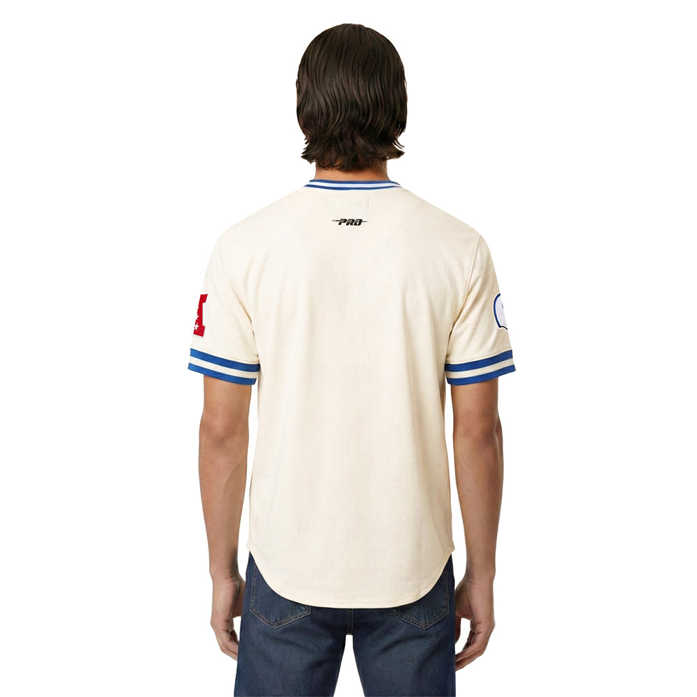 NFL BALTIMORE COLTS RETRO CLASSIC MEN'S TEE (EGGSHELL/ ROYAL BLUE)
