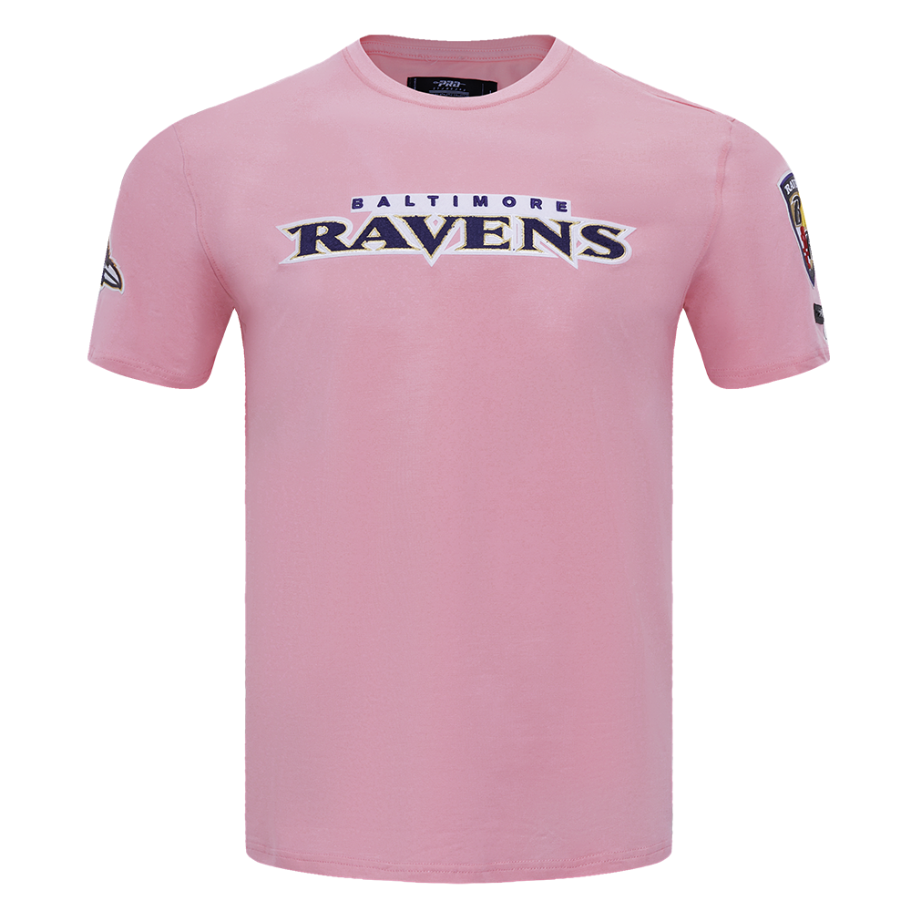 NFL BALTIMORE RAVENS CLASSIC CHENILLE SJ TEE PINK Pro Standard