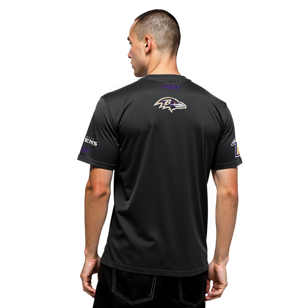 NFL BALTIMORE RAVENS CITY ARCH MEN'S SJ TEE (BLACK)