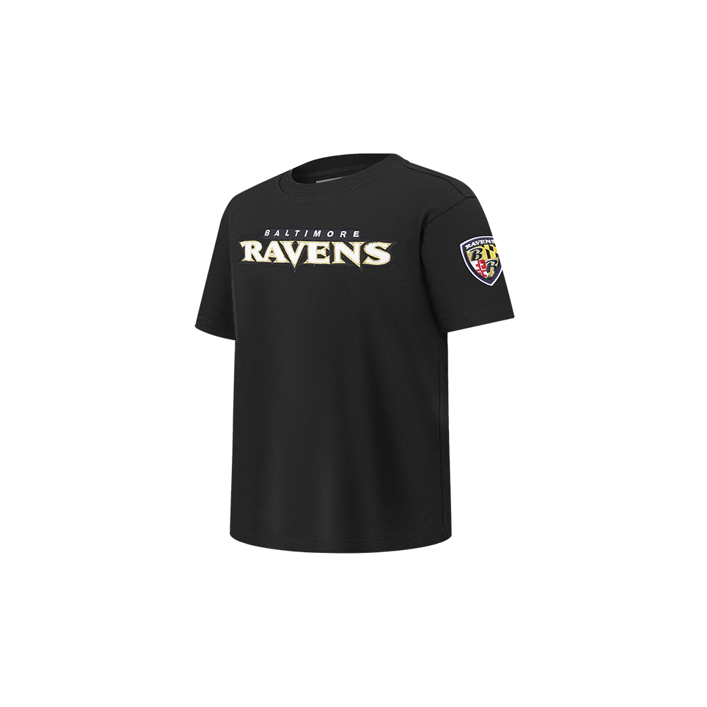 NFL BALTIMORE RAVENS CLASSIC TODDLER BOY'S SS TEE (BLACK)