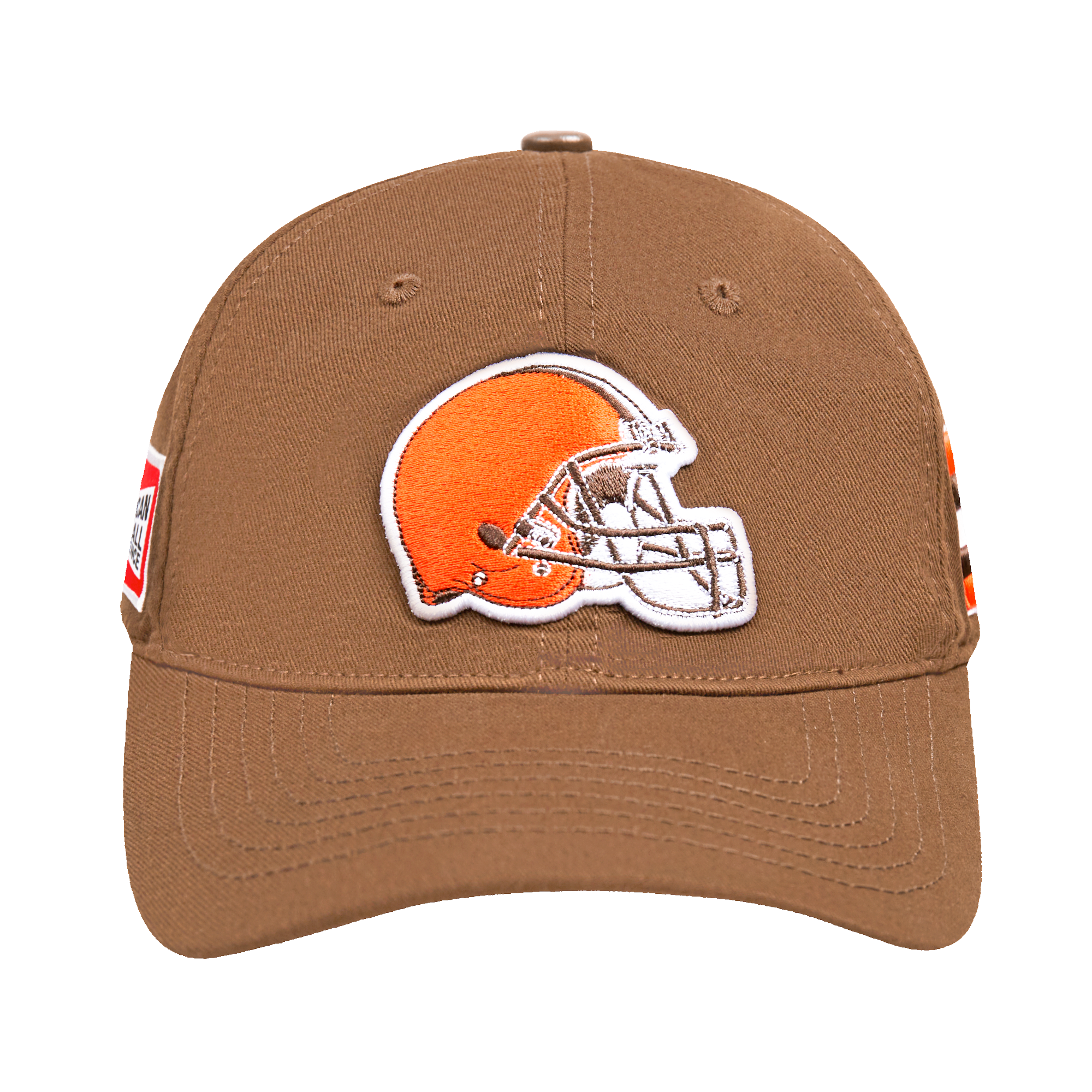 NFL CLEVELAND BROWNS FAST LANE LOGO DAD HAT BROWN Pro Standard
