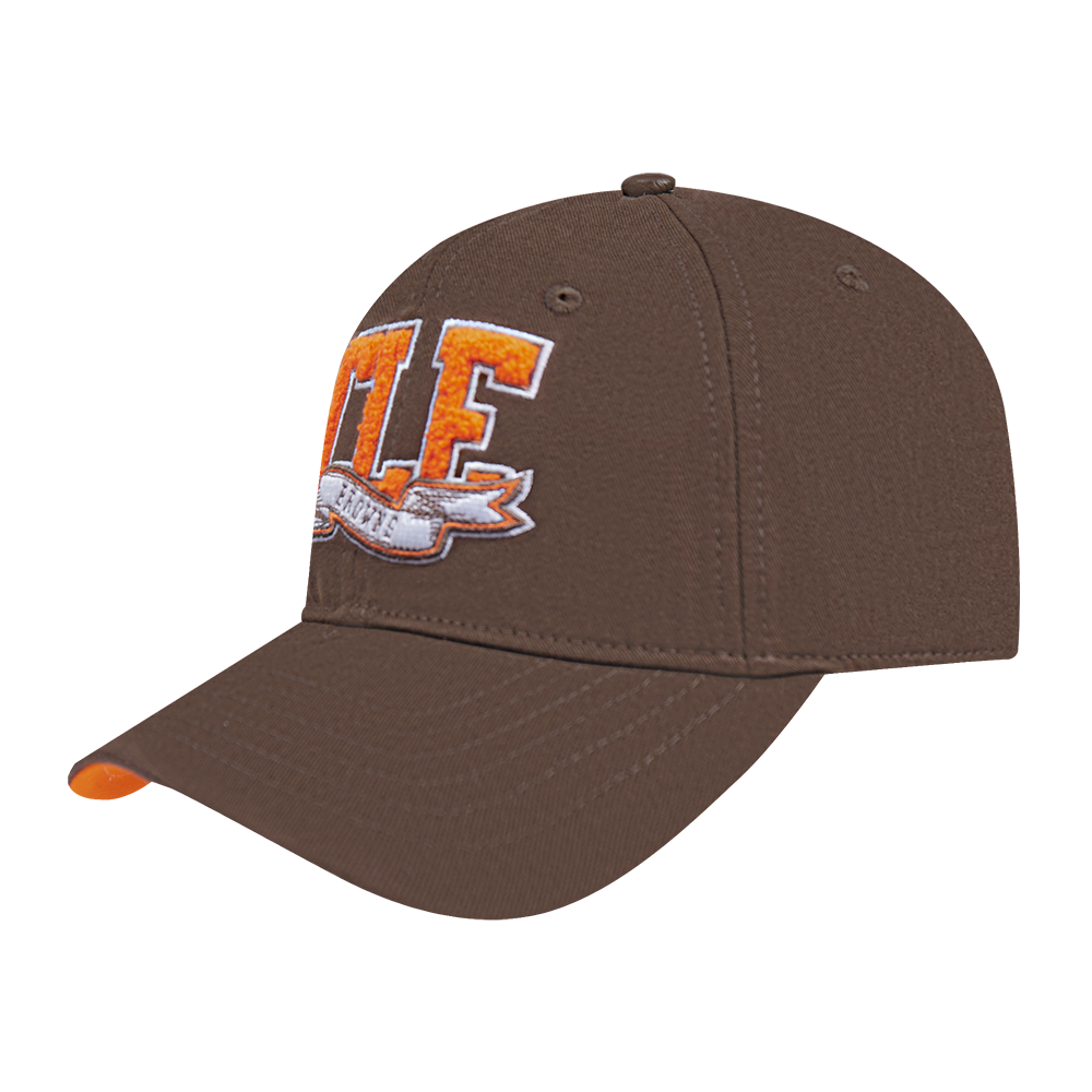 NFL CLEVELAND BROWNS TEAM PENNANTS MEN'S DAD HAT (BROWN)