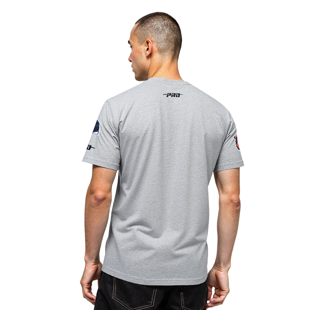 NFL CHICAGO BEARS SCRIPT TAIL MEN'S SJ TEE (HEATHER GREY)