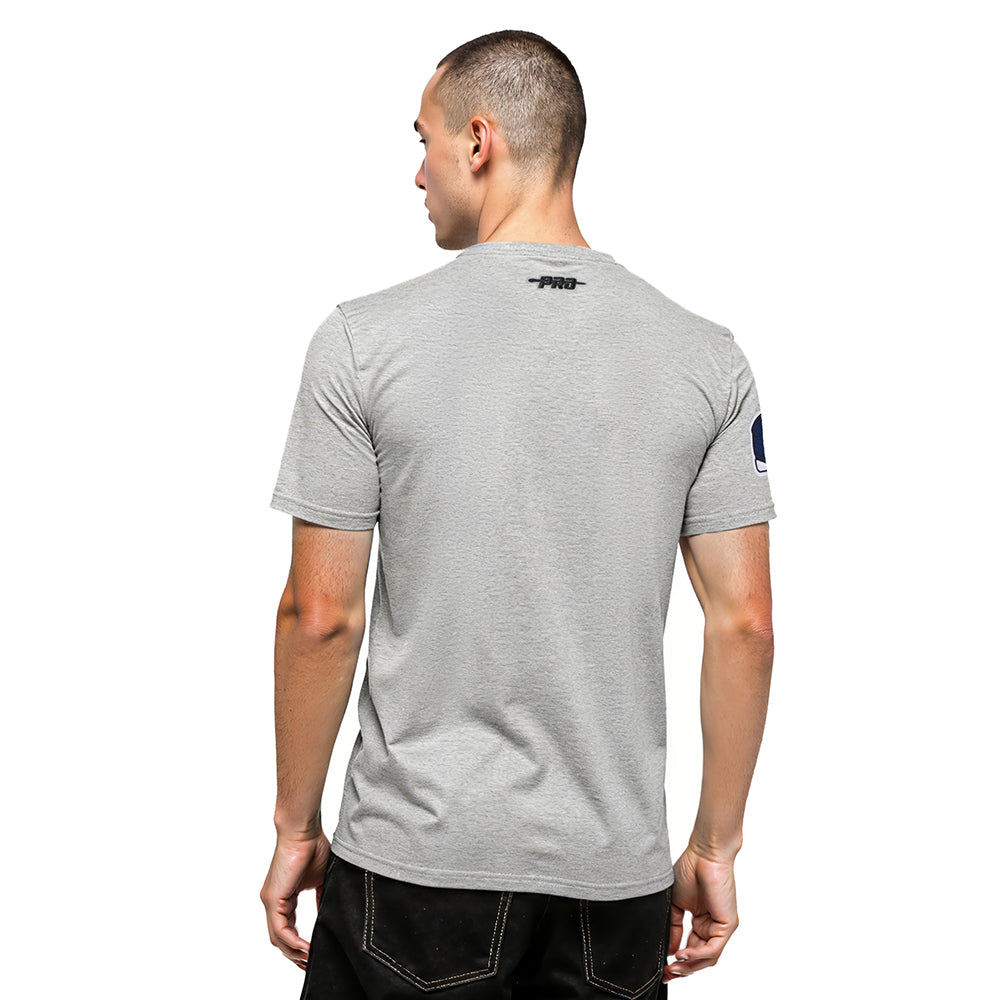 NFL CHICAGO BEARS OLD ENGLISH MEN'S TEE (HEATHER GREY)