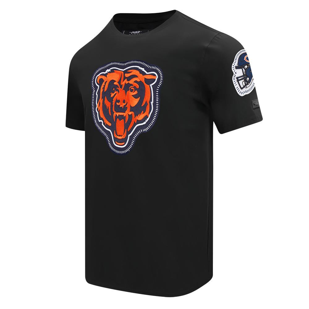 NFL CHICAGO BEARS DIY PICK STITCH MEN'S SINGLE JERSEY TEE (MIDNIGHT NAVY)