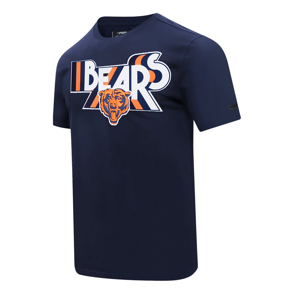 NFL CHICAGO BEARS RETRO ELEVATION MEN'S SINGLE JERSEY TEE (MIDNIGHT NAVY)