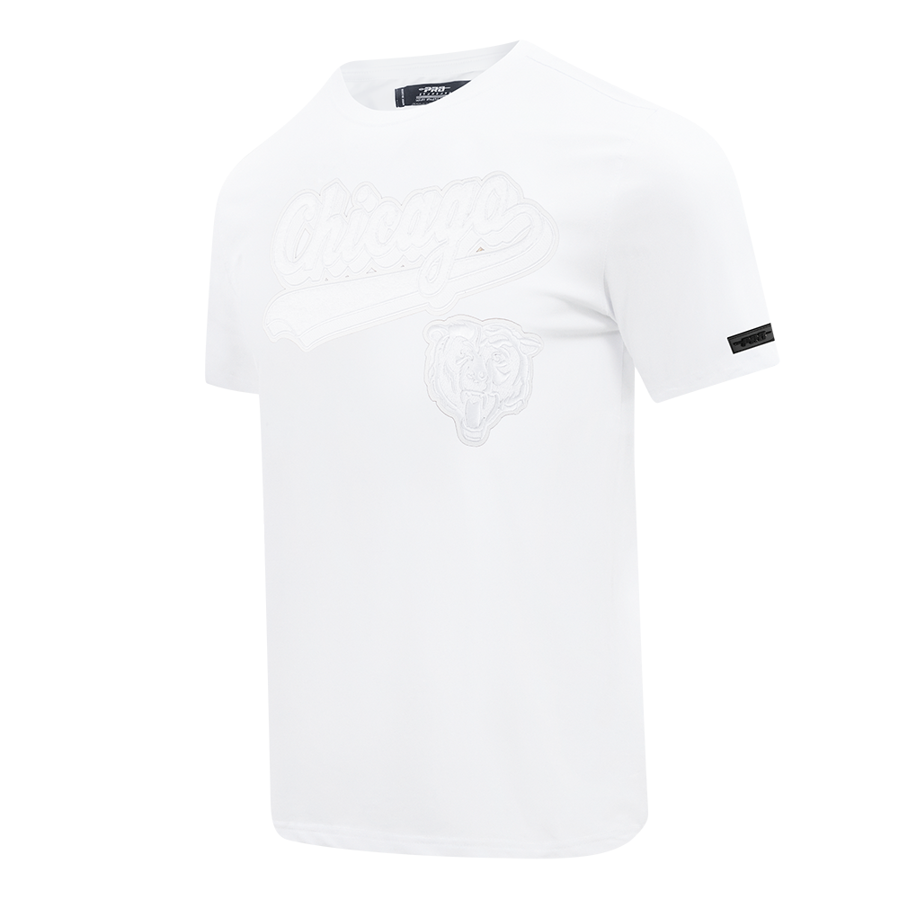 NFL CHICAGO BEARS WHITE OUT MEN'S SINGLE JERSEY TEE (WHITE)