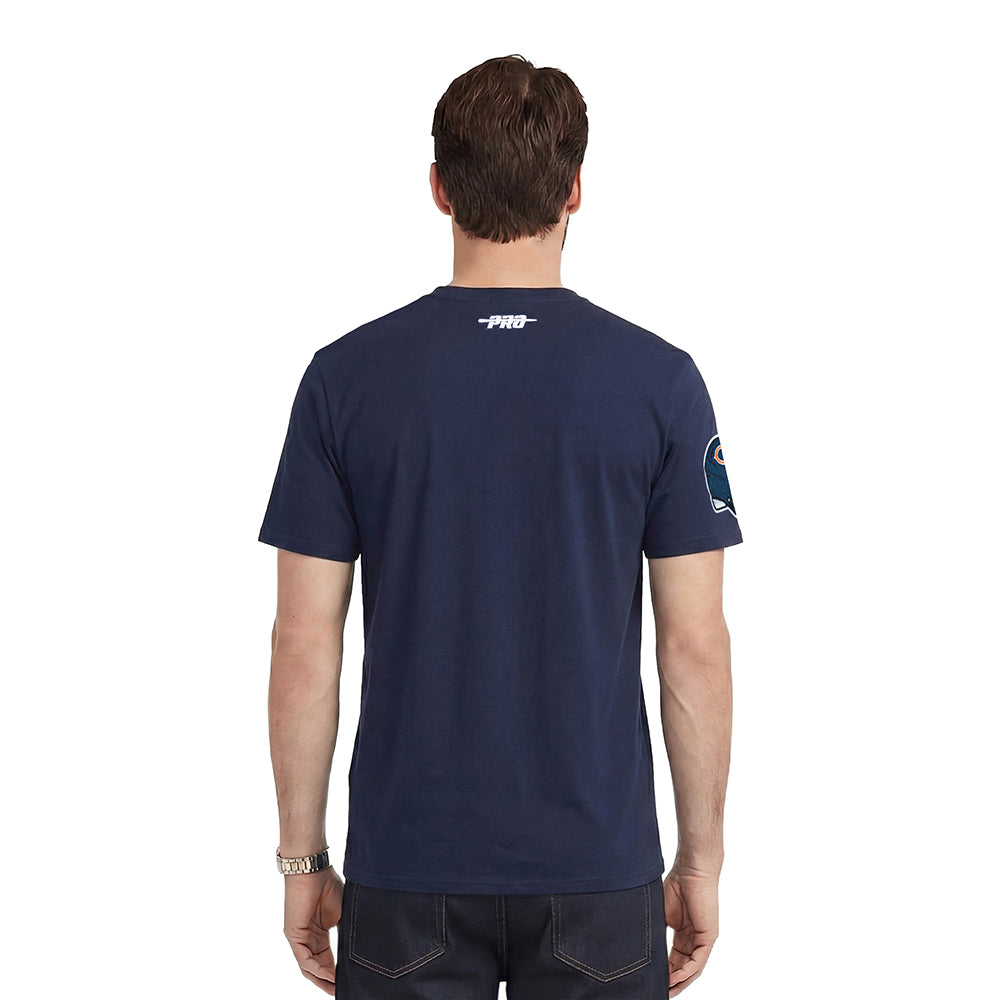 NFL CHICAGO BEARS TEAM BADGE MEN'S WM SJ TEE (MIDNIGHT NAVY)