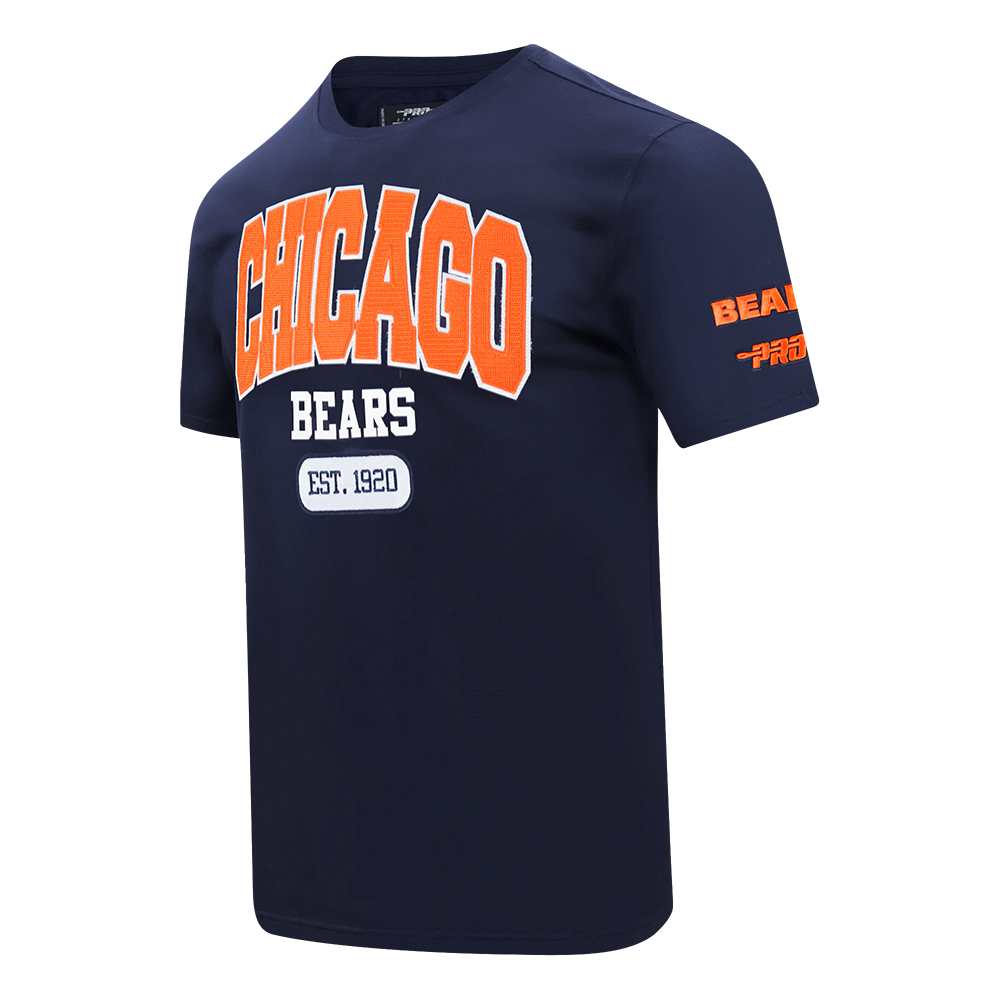NFL CHICAGO BEARS CITY ARCH MEN'S SJ TEE (MIDNIGHT NAVY)