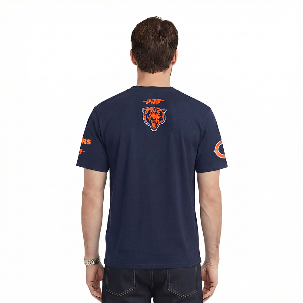 NFL CHICAGO BEARS CITY ARCH MEN'S SJ TEE (MIDNIGHT NAVY)