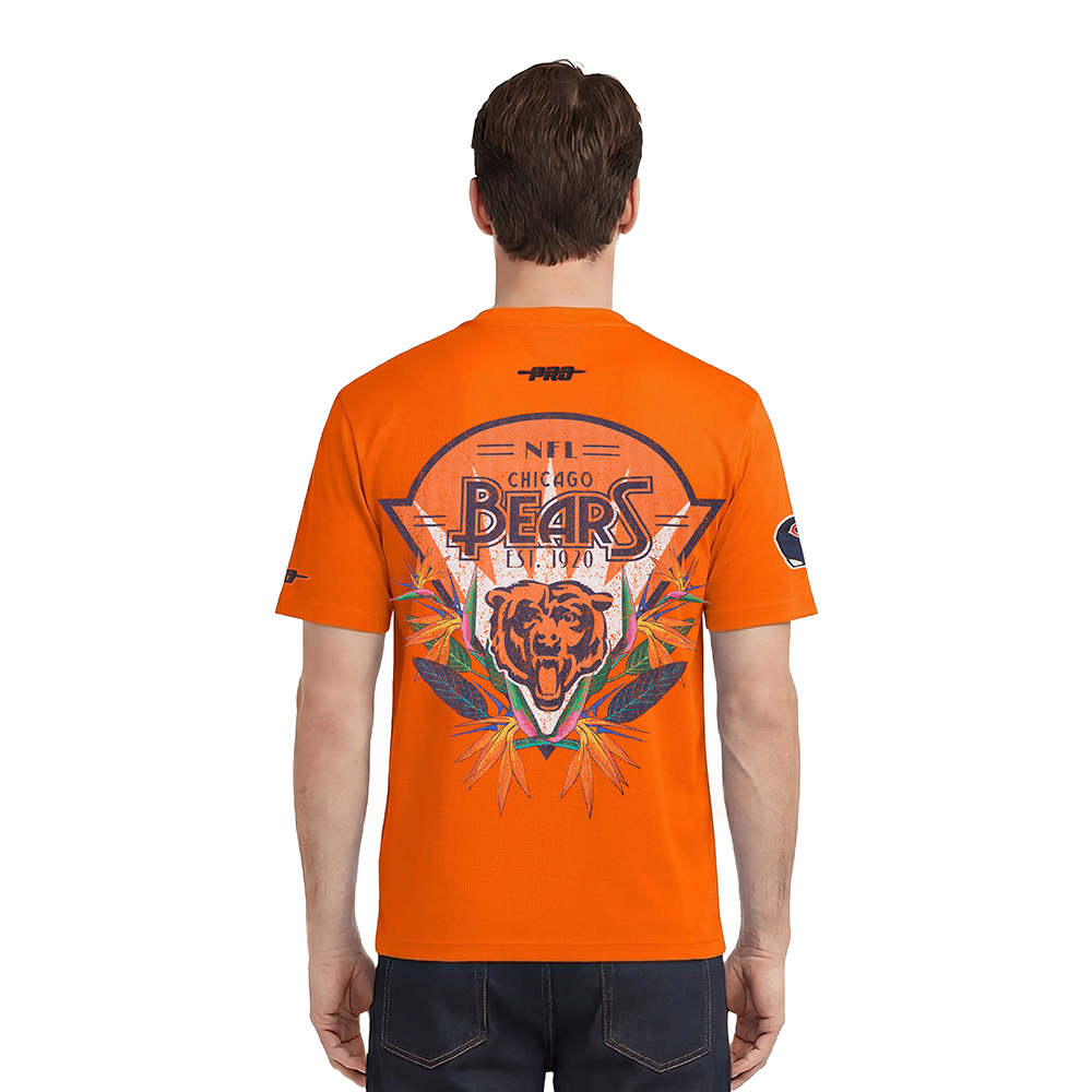 NFL CHICAGO BEARS PARADISE MEN'S S/S TEE (ORANGE)
