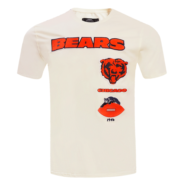 CHICAGO BEARS RETRO CLASSIC SJ STRIPED TEE (EGGSHELL/ MIDNIGHT NAVY) – Pro  Standard