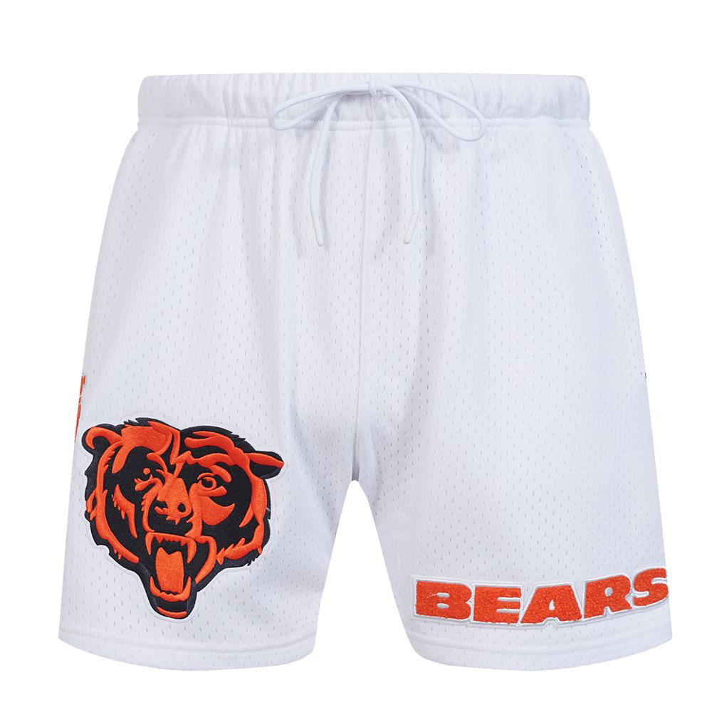 NFL CHICAGO BEARS SOUVENIR MEN'S MESH SHORT (WHITE)