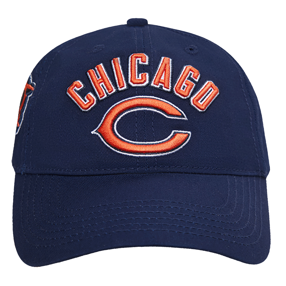 NFL CHICAGO BEARS CLASSIC MEN S DAD HAT MIDNIGHT NAVY Pro Standard