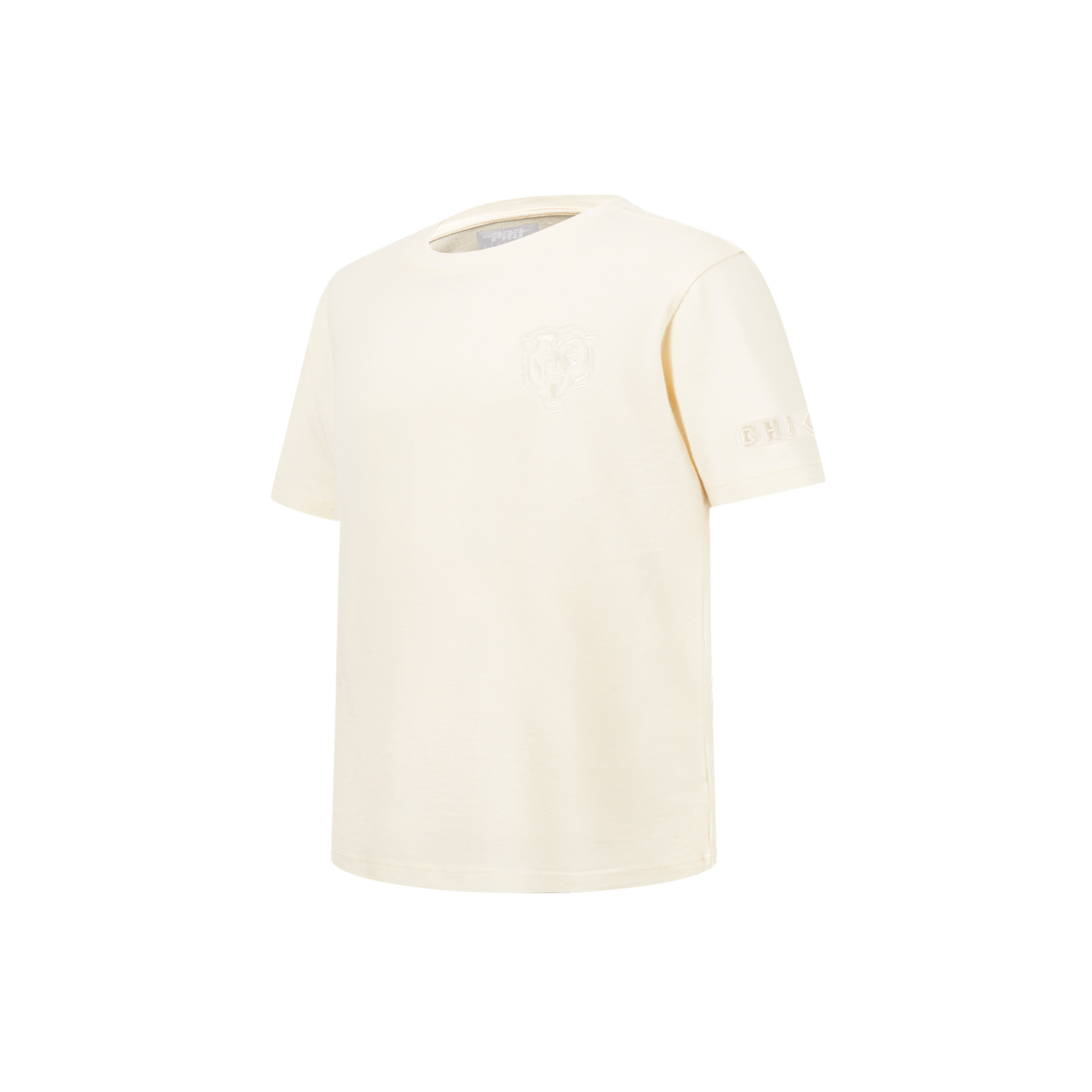 NFL CHICAGO BEARS NEUTRAL BIG BOYS SHORT SLEEVE TEE (EGGSHELL)