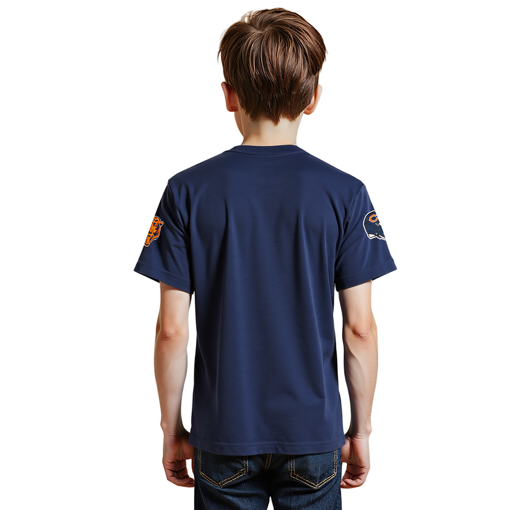 NFL CHICAGO BEARS CLASSIC LITTLE BOYS SHORT SLEEVE TEE (MIDNIGHT NAVY)