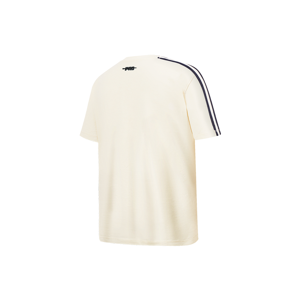 NFL CHICAGO BEARS RETRO CLASSIC LITTLE BOY'S SS TAPING TEE (EGGSHELL/ MIDNIGHT NAVY)