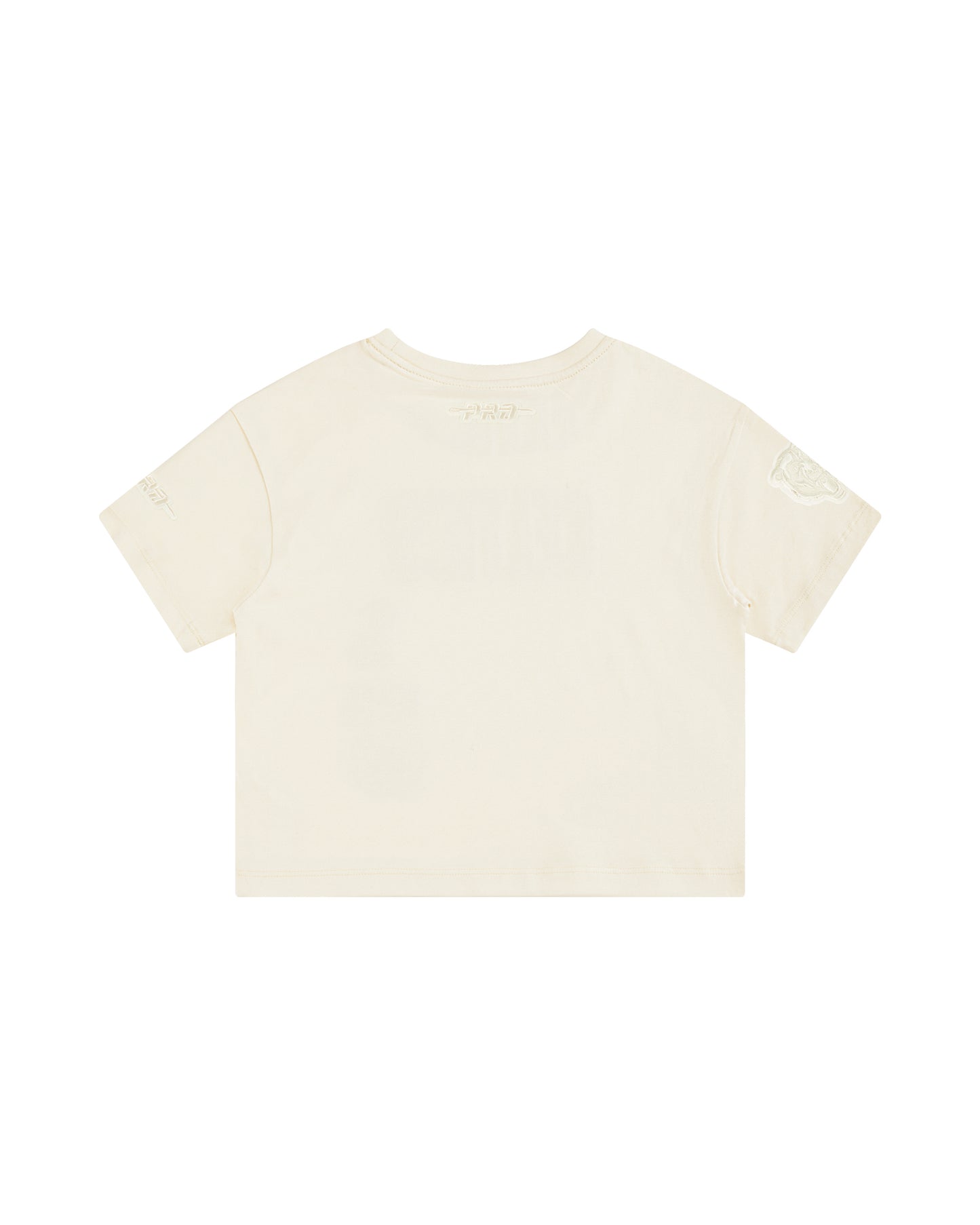 NFL CHICAGO BEARS NEUTRAL TODDLER GIRLS SHORT SLEEVE BOXY TEE (EGGSHELL)