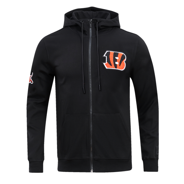 Cincinnati Bengals NFL Embroidered Twill Hooded Fleece Sweatshirt