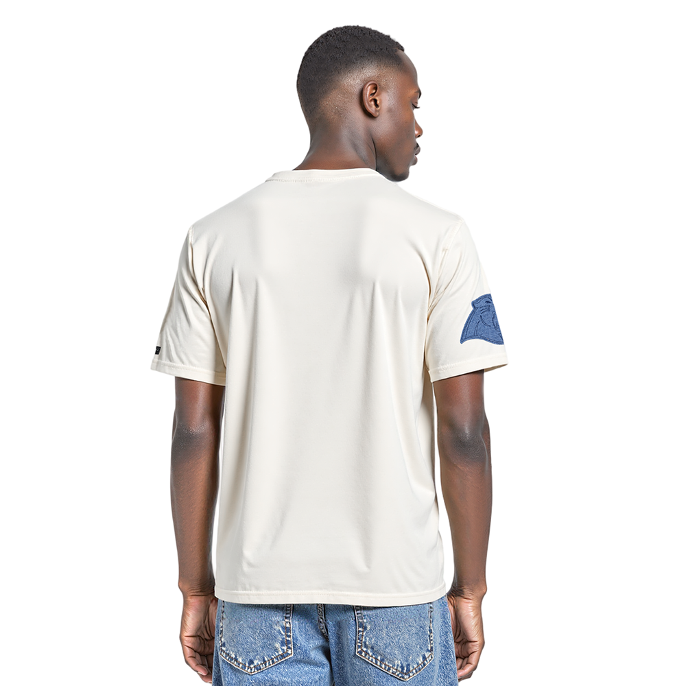 NFL CAROLINA PANTHERS VARSITY BLUES MEN'S SJ TEE (LINEN)