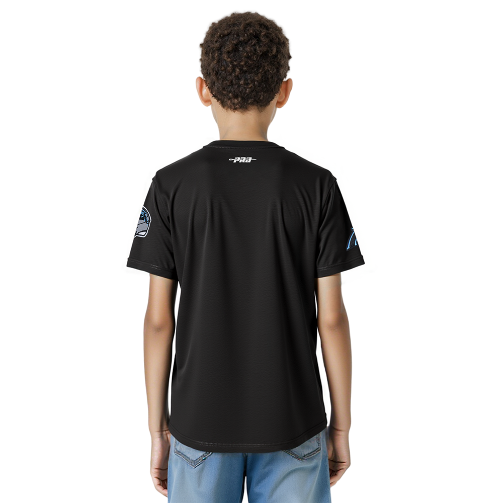 NFL CAROLINA PANTHERS CLASSIC LITTLE BOY'S SS TEE (BLACK)