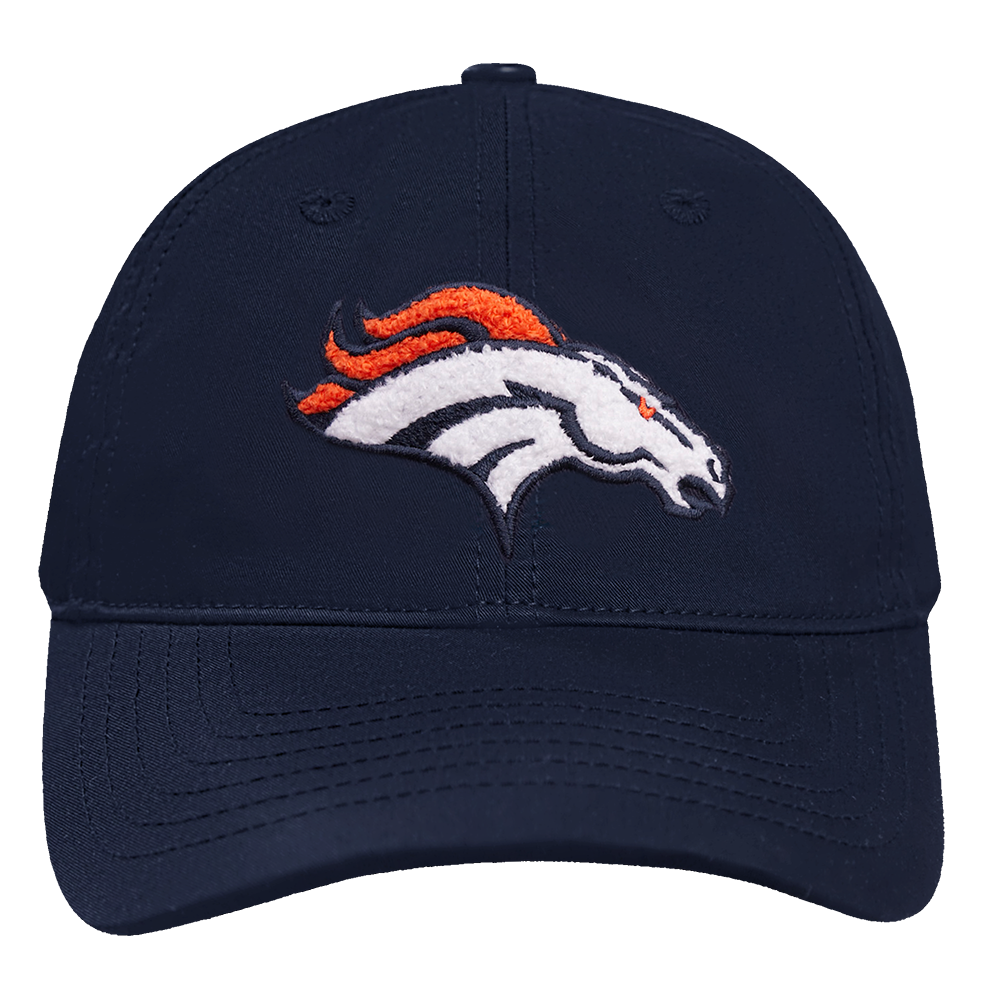 NFL DENVER BRONCOS MASHUP UNISEX DAD HAT MIDNIGHT NAVY Pro Standard