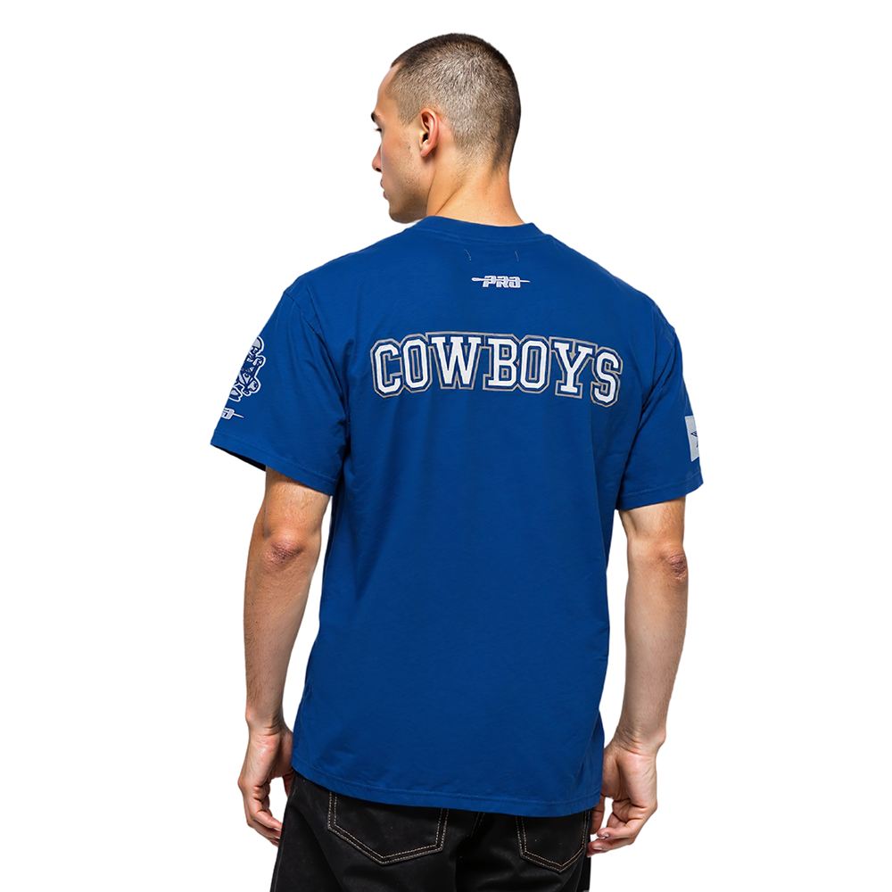 NFL DALLAS COWBOYS BEST OF MEN'S CJ DROP SHOULDER TEE (DODGER BLUE)