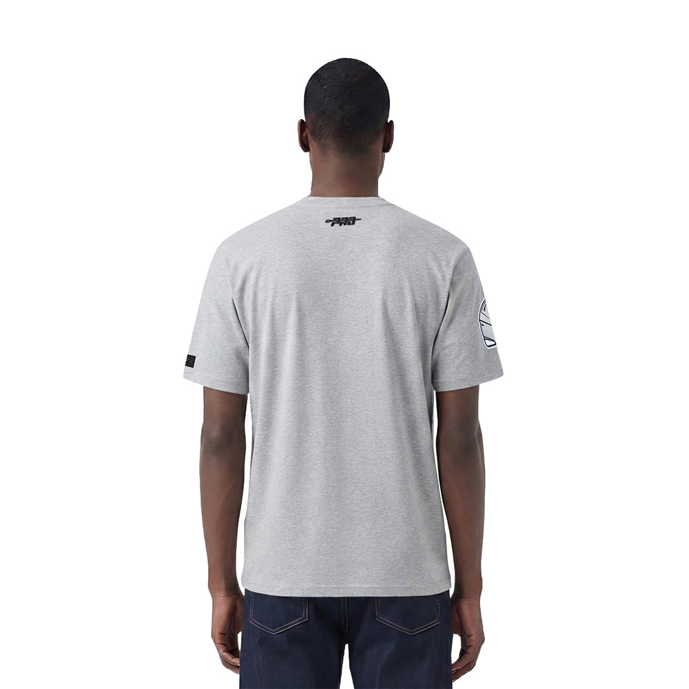 NFL DALLAS COWBOYS TEAM BADGE MEN'S WM SJ TEE (HEATHER GREY)
