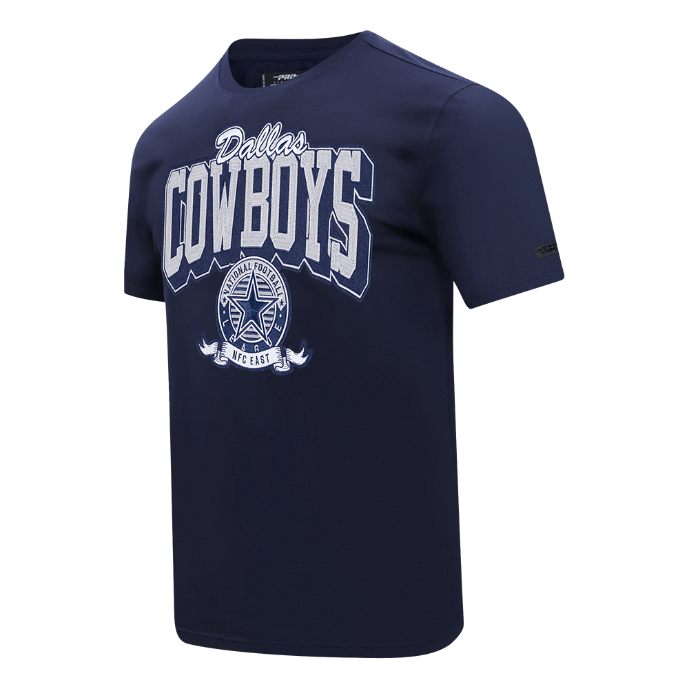 NFL DALLAS COWBOYS TEAM BADGE MEN'S WM SJ TEE (MIDNIGHT NAVY)