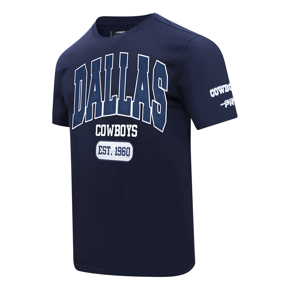 NFL DALLAS COWBOYS CITY ARCH MEN'S SJ TEE (MIDNIGHT NAVY)