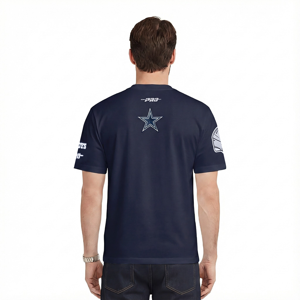 NFL DALLAS COWBOYS CITY ARCH MEN'S SJ TEE (MIDNIGHT NAVY)