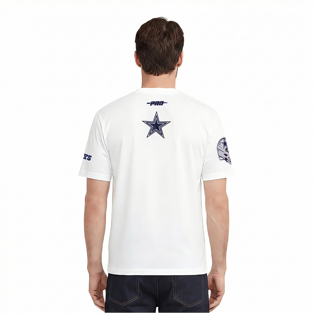NFL DALLAS COWBOYS CITY ARCH MEN'S SJ TEE (WHITE)