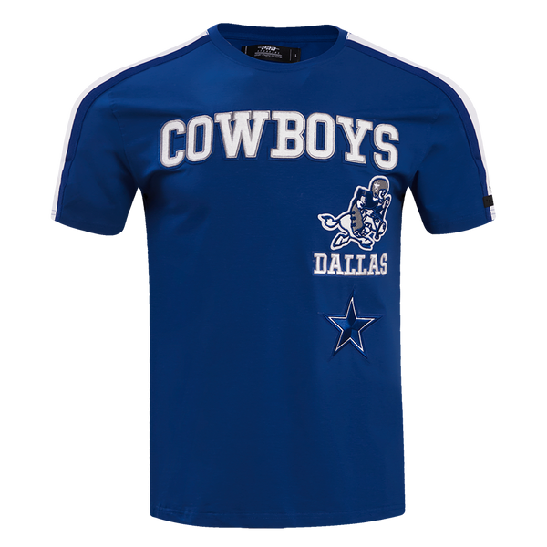 Dallas Cowboys Retro Classic SJ Striped Set - Eggshell/Dodger Blue