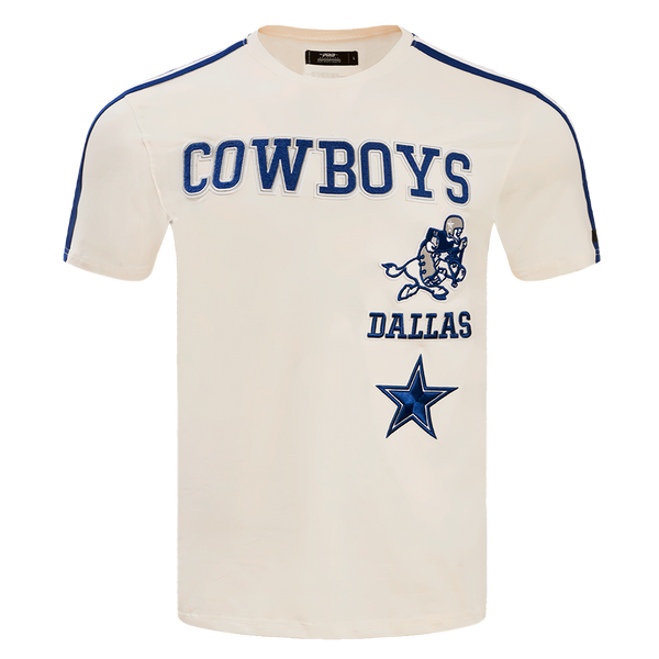 DALLAS COWBOYS RETRO CLASSIC RIB SATIN JACKET (EGGSHELL/DODGER BLUE) – Pro  Standard